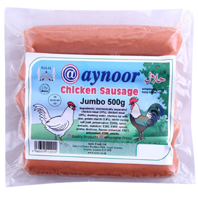 Aynoor Chicken Sausage Jambo