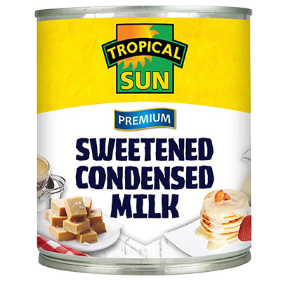 Tropical sun sweetened condensed milk