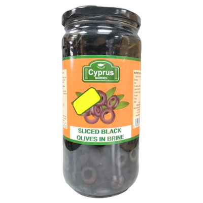 Cyprus Garden Sliced Black Olives