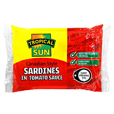 Tropical Sun Canadian Style Sardines In Tomato Sauce