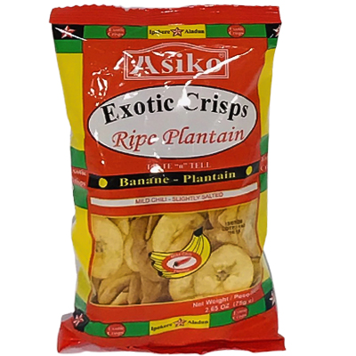 Asiko Exotic Plantain Crisps