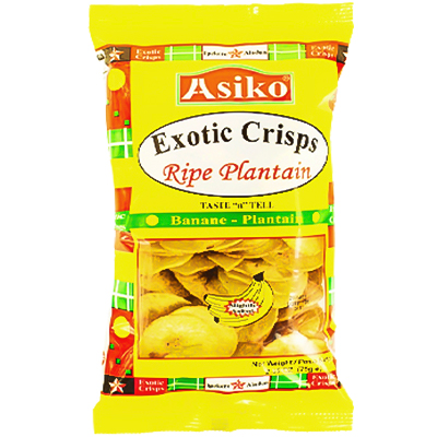 Asiko Exotic Plantain Crisps