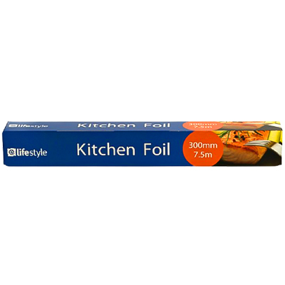 Lifeststyle Kitchen Foil 300mm X 7.5m