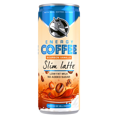 Energy coffee slim latte - Bourbon Vanilla