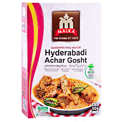 Malka Hyderabadi Achar Gosht