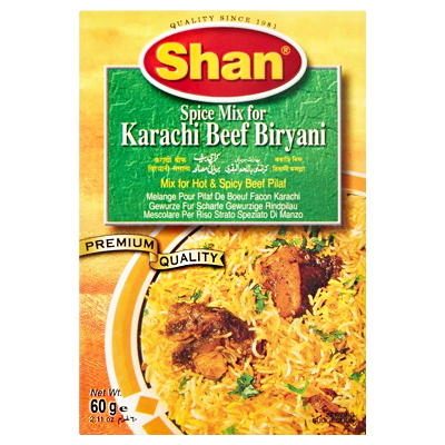 Shan Karachi Beef Biryani