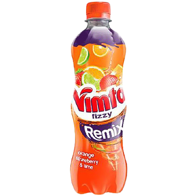 Vimto Fizzy Remix Orange, Strawberry & Lime