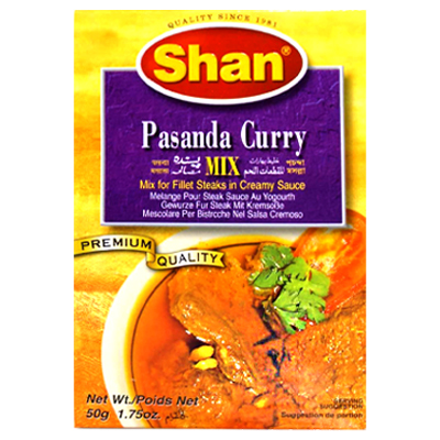 Shan Pasanda Curry