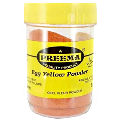 Preema Egg Yellow Food Colour Powder