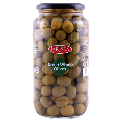 Larissa Whole Green Olives