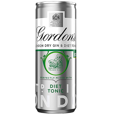 Gordons London Dry Gin & Diet Tonic