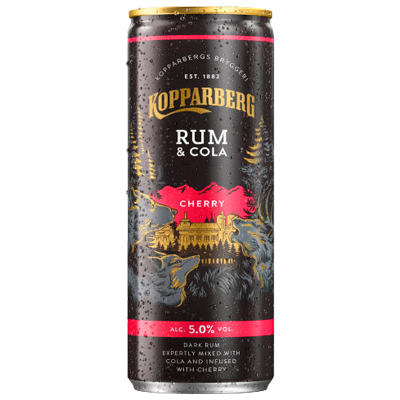 Kopparberg rum & cola