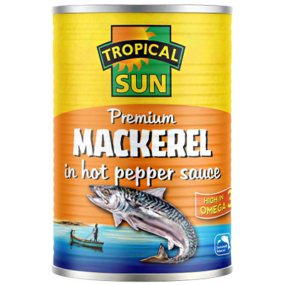 Tropical Sun  Mackerel In Hot Pepper Sauce