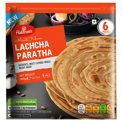 Haldirams Lachcha Paratha 6 Per Pack