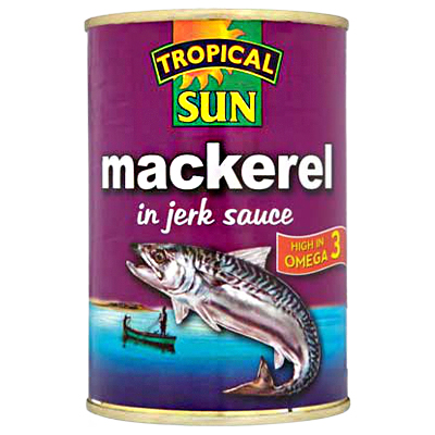 Tropical Sun Mackerel In Jerk Sauce