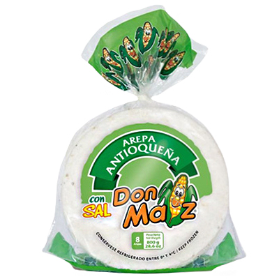 Don Maiz Arepa Grande White With Salt 8 pcs