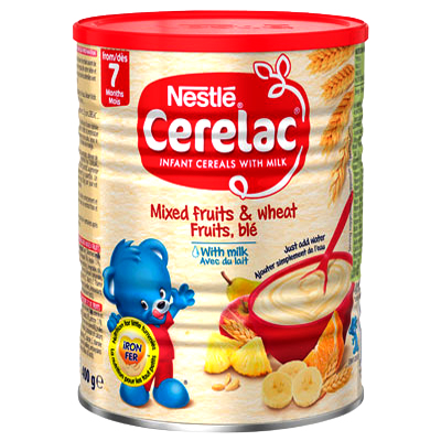 Nestle Cerelac Mixed Fruit & Wheat With Milk