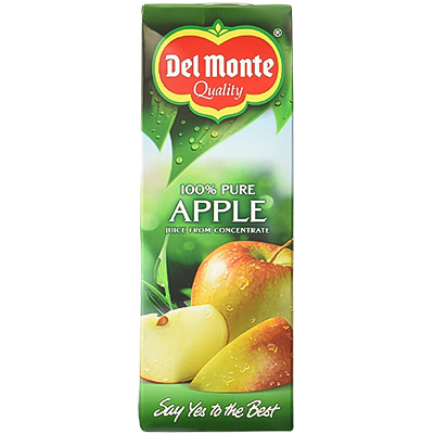 Del Monte 100 Pure Apple Juice From Concentrate