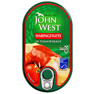 John West Herring Fillets In Tomato