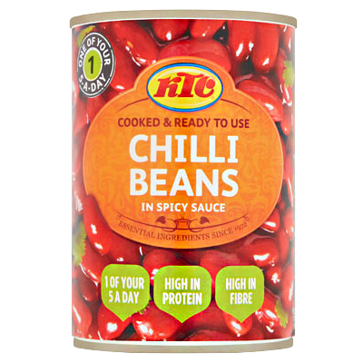 Ktc Chilli Beans In A Spicy Tomato Sauce