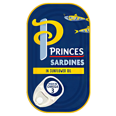 Princes Sardines In Sunflower Oil