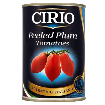 Cirio Peeled Plum Tomatoes