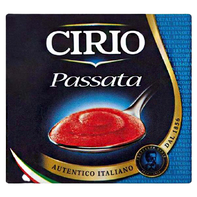 Cirio Passata Carton