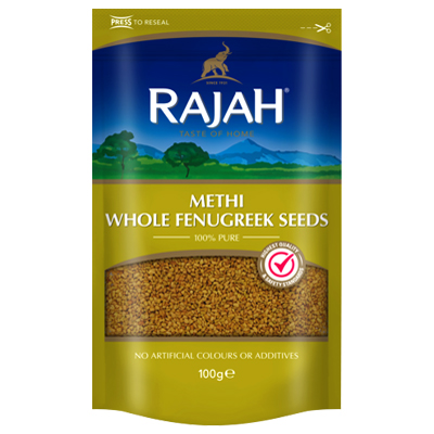 Rajah Methi Whole Fenugreek Seeds