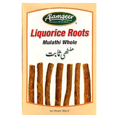 Alamgeer Liquorice Roots - Mulathi Whole