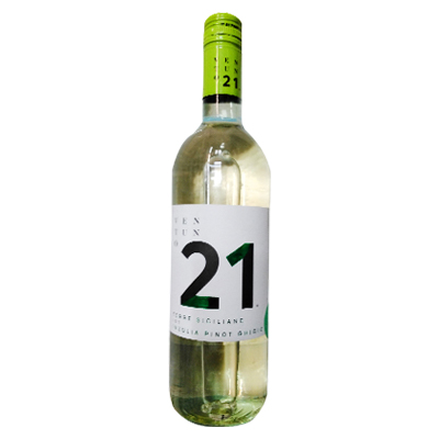 Ventuno 21 Inzolia pinot grigio