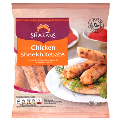 Shazans Chicken Seekh Kebabs