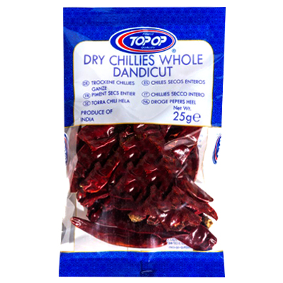 Top Op Dry Chilli Whole Dandicut