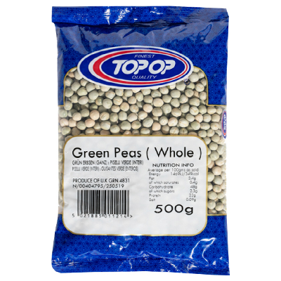 Top Op Green Peas Whole