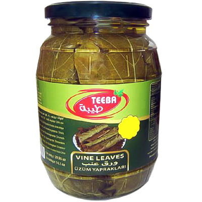 TEEBA PICKLE VINE GRAPE LEAVES