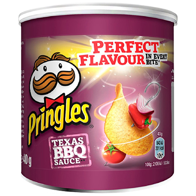 Pringles Texas Bbq Sauce Flavour