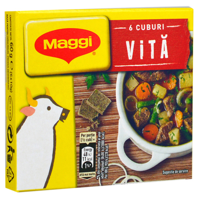 Maggi Beef Stock Cubes 6x