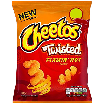 Cheetos Twisted Flamin Hot