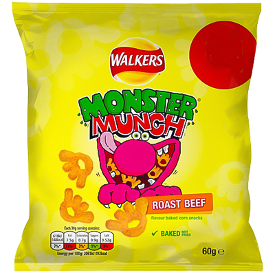 Walkers Monster Munch Roast Beef