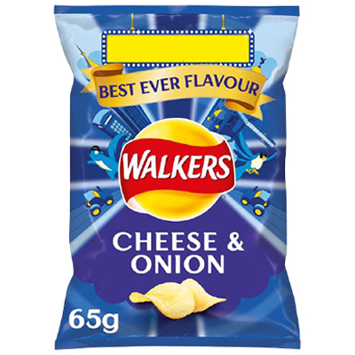 Walkers Cheese & Onion