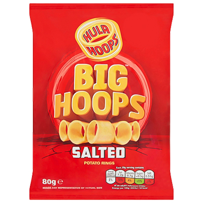 Hula Hoops Big Hoops Salted