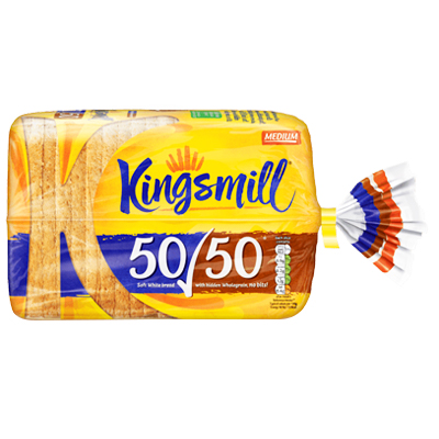 Kingsmill 50/50 White Medium