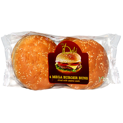 The Deli 4 Mega Burger Buns