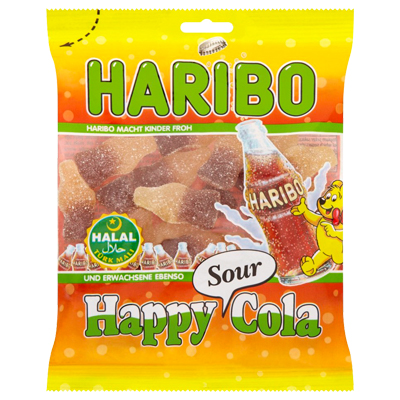 Haribo Happy Cola Sour Halal