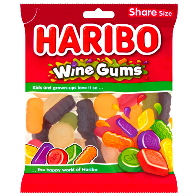 Haribo Wine Gums Bag