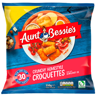 Aunt Bessies crunchy homestyle croquettes