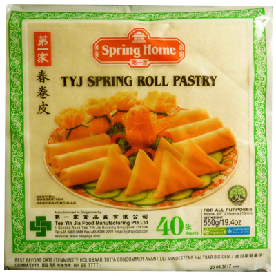 Spring Home Spring Roll Pastry