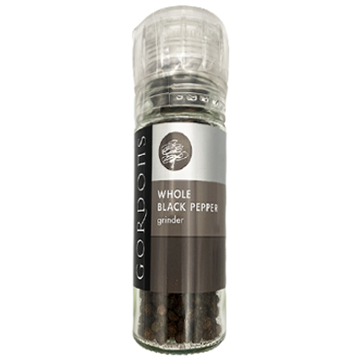 Gordons Whole Black Pepper Grinder