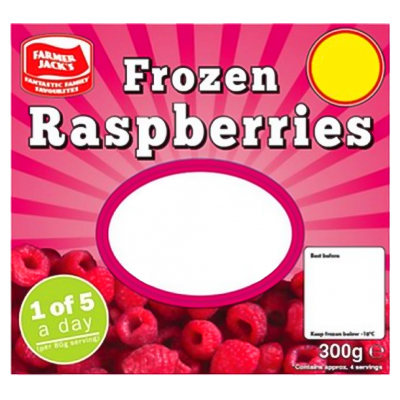 Farmer Jacks Frozen Raspberries