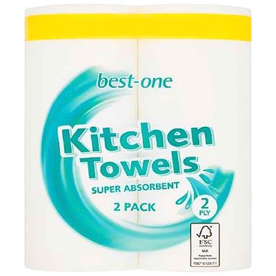 Best-one Kitchen Towels 2pk