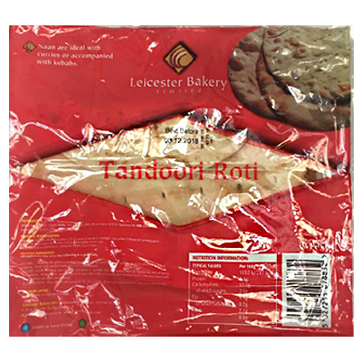 Leicester Bakery Tandoori Roti